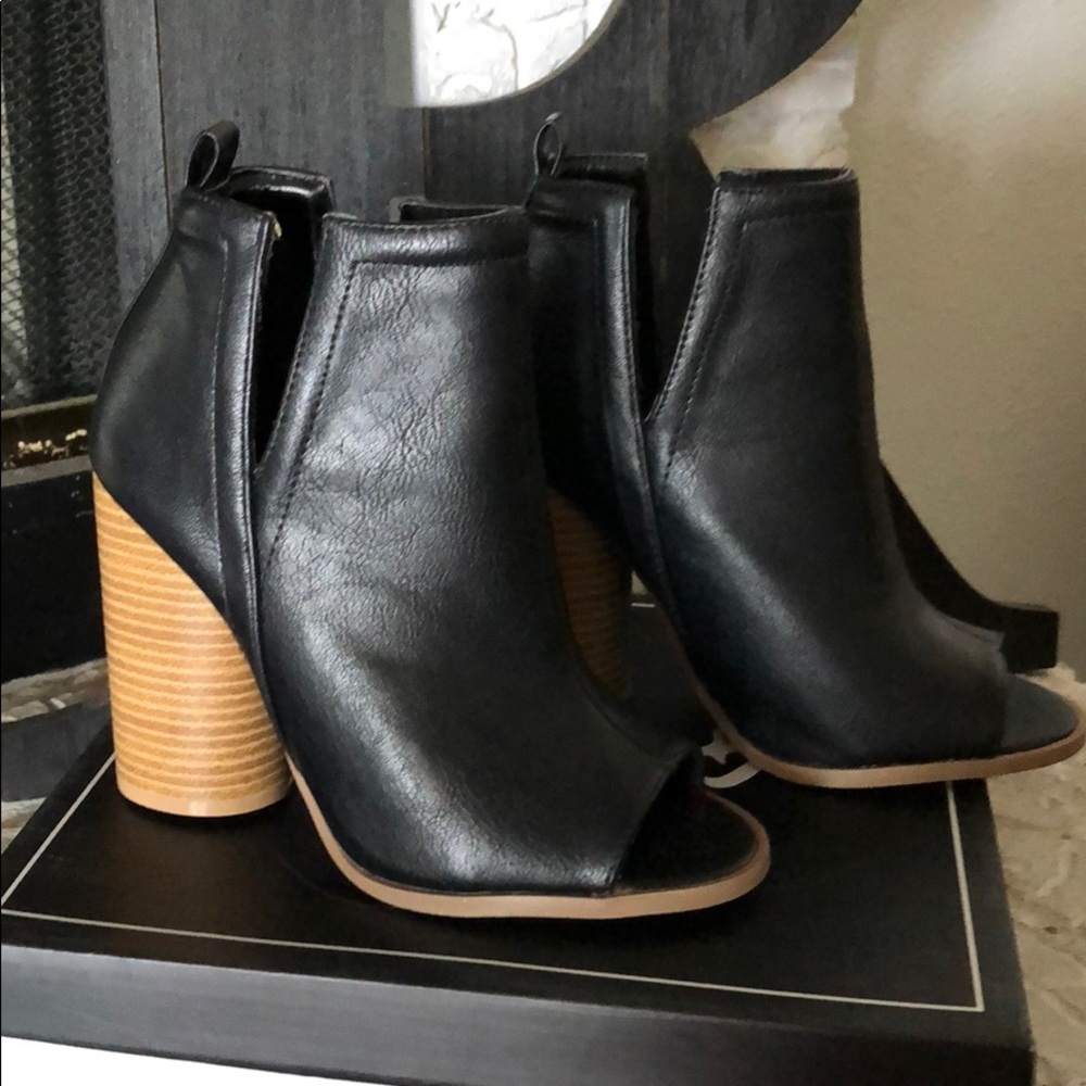 Black booties